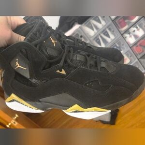Jordan True Flight' Black Metallic Gold 2024 Speckled Mens 10 $100.00 Like New